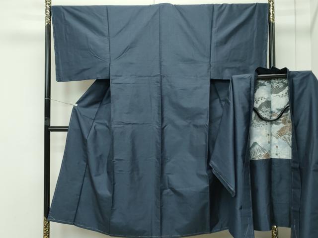 平和屋着物●極上　男性　本場大島紬　アンサンブル　80亀甲　総詰め　逸品　未使用　CZAA4480s6