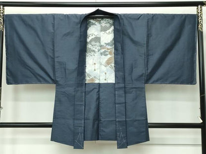 平和屋着物●極上　男性　本場大島紬　アンサンブル　80亀甲　総詰め　逸品　未使用　CZAA4480s6
