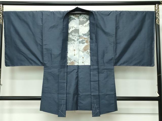 平和屋着物●極上　男性　本場大島紬　アンサンブル　80亀甲　総詰め　逸品　未使用　CZAA4480s6