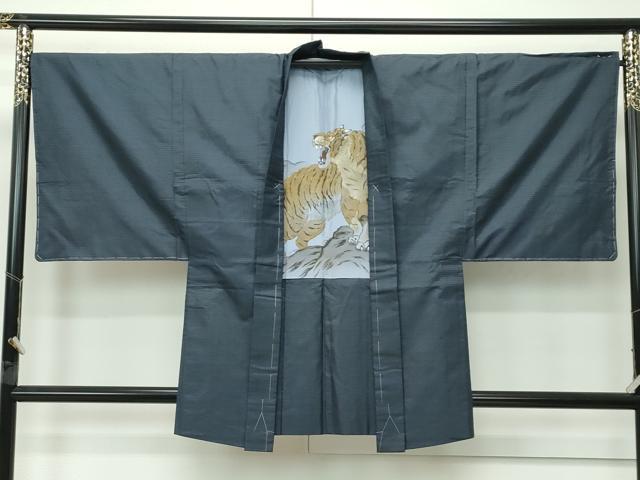平和屋着物●極上　男性　本場大島紬　アンサンブル　100亀甲　総詰め　逸品　未使用　CZAA4491s6 平和屋着物○極上 男性 本場大島紬 アンサンブル 100亀甲 総詰め 逸品