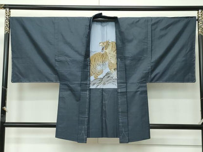 平和屋着物●極上　男性　本場大島紬　アンサンブル　100亀甲　総詰め　逸品　未使用　CZAA4491s6