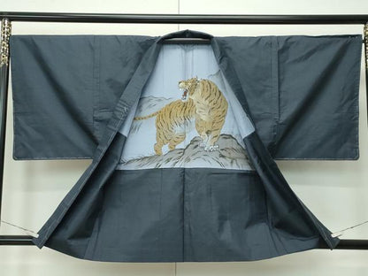 平和屋着物●極上　男性　本場大島紬　アンサンブル　100亀甲　総詰め　逸品　未使用　CZAA4491s6