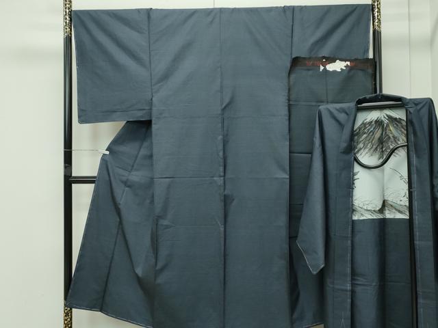平和屋着物●極上　男性　本場大島紬　アンサンブル　100亀甲　総詰め　反端付き　逸品　未使用　CZAA4493s6