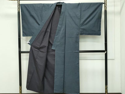 平和屋着物●極上　男性　本場大島紬　アンサンブル　100亀甲　総詰め　反端付き　逸品　未使用　CZAA4493s6