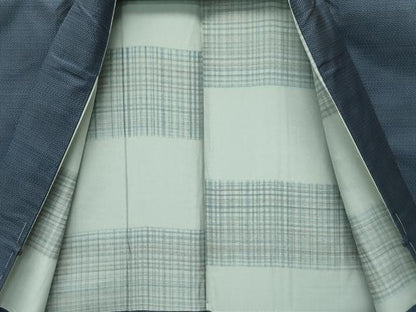 平和屋着物●極上　男性　本場大島紬　アンサンブル　100亀甲　総詰め　逸品　CZAA4495s6