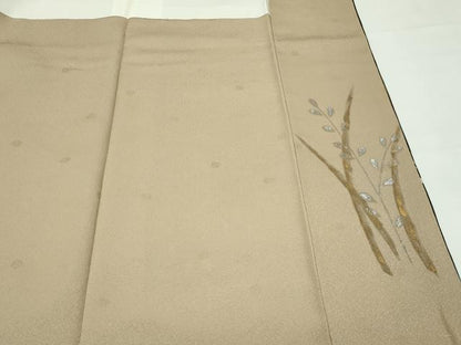 平和屋着物●極上 ファッションデザイナー HIROKO KOSHINO コシノヒロコ  色留袖 霞草木文 暈し染め 金銀彩 濃紺地 逸品 CZAA4501s6