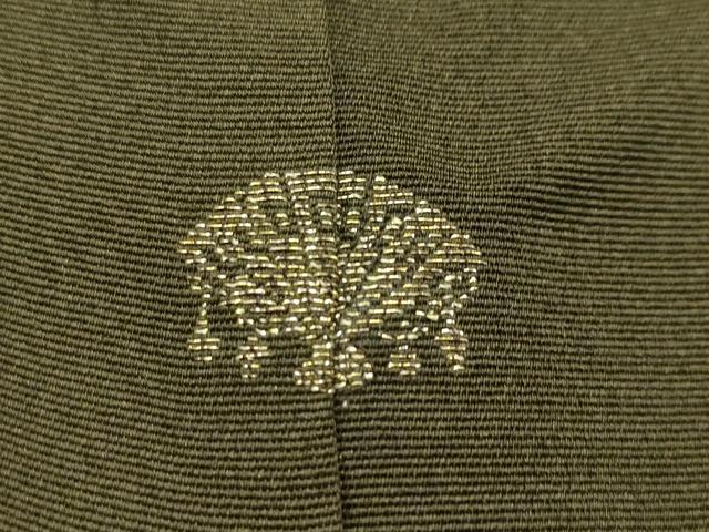 平和屋着物●極上　訪問着　刺繍　蛍暈し　草花文　金彩　媚茶色地　逸品　CZAA4502s6 平和屋着物○極上 訪問着 刺繍 蛍暈し 草花文 金彩 媚茶色