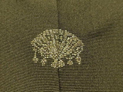 平和屋着物●極上　訪問着　刺繍　蛍暈し　草花文　金彩　媚茶色地　逸品　CZAA4502s6