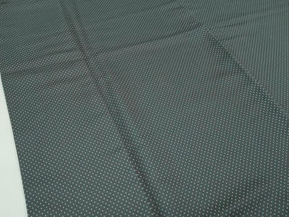平和屋本店●極上　男性　銀座もとじ　THE YARD　紬　ドット　千歳茶色地　阪急百貨店扱い　たとう紙付き　逸品　CZAA4505s6