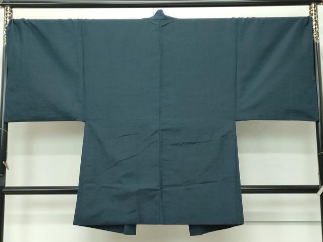 平和屋着物●極上　男性　紬　アンサンブル　キングサイズ　色無地　百入茶色　逸品　CZAA4506s6 平和屋着物○極上 男性 紬 アンサンブル キングサイズ 色無地 百入茶色