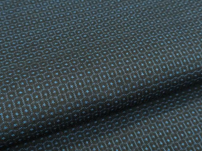 平和屋着物●極上　男性　本場大島紬　アンサンブル　100亀甲　総詰め　逸品　CZAA4511s6