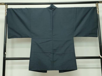 平和屋着物●極上　男性　紬　アンサンブル　色無地　百入茶色　逸品　CZAA4514s6
