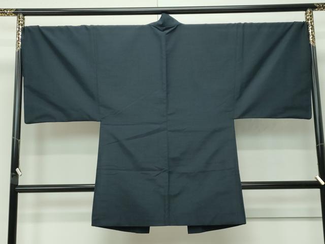 平和屋着物●極上　男性　紬　アンサンブル　色無地　百入茶色　逸品　CZAA4514s6