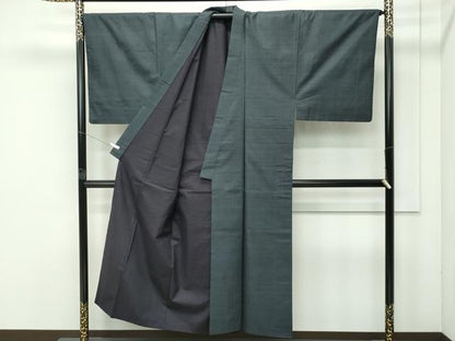 平和屋着物●極上　男性　本場大島紬　アンサンブル　100亀甲　総詰め　反端付き　逸品　CZAA4515s6