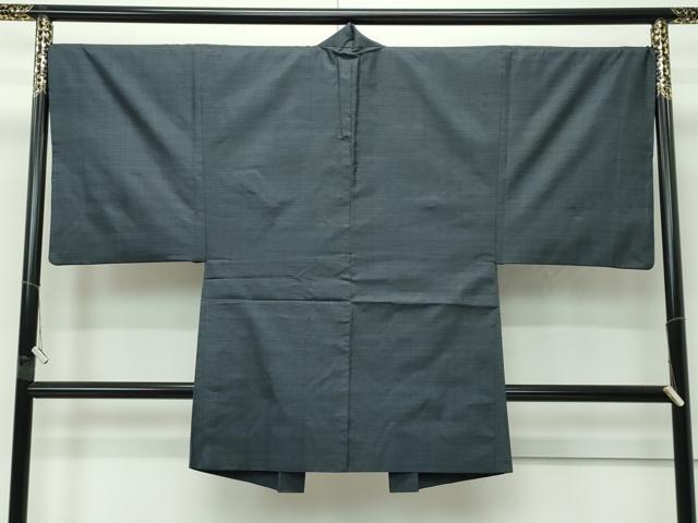 平和屋着物●極上　男性　本場大島紬　アンサンブル　100亀甲　総詰め　反端付き　逸品　CZAA4515s6