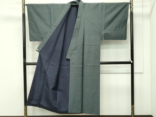 平和屋着物●極上　男性　本場大島紬　アンサンブル　絣文様　株式会社大山謹製　証紙付き　逸品　未使用　CZAA4520s6