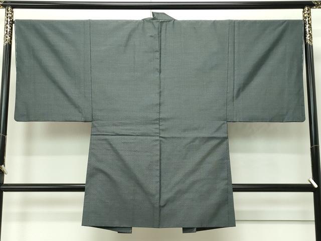 平和屋着物●極上　男性　本場大島紬　アンサンブル　絣文様　株式会社大山謹製　証紙付き　逸品　未使用　CZAA4520s6