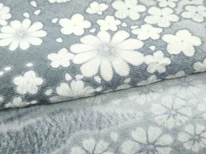 平和屋着物●極上　訪問着　絞り　霞飛鳥花文　逸品　未使用　CZAA4524s6