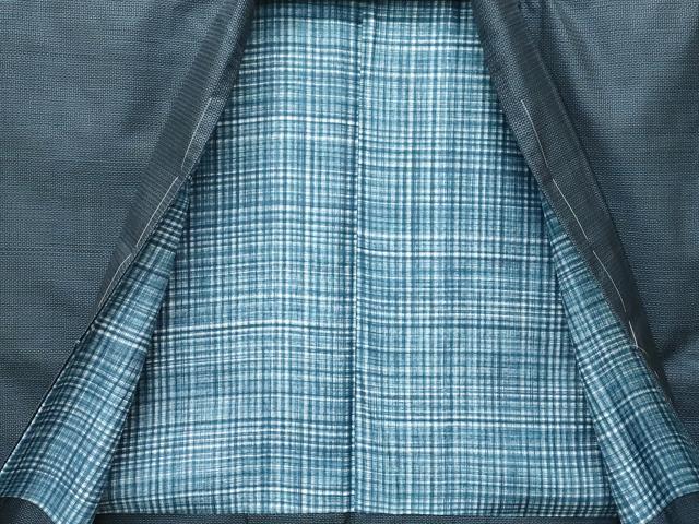 平和屋着物●極上　男性　本場大島紬　アンサンブル　100亀甲　総詰め　逸品　未使用　CZAA4526s6
