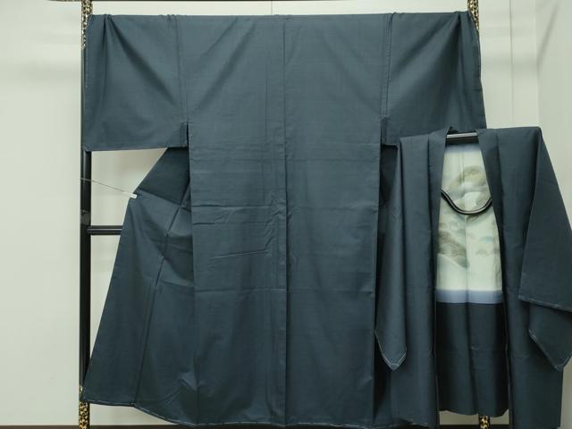 平和屋着物●極上　男性　本場大島紬　アンサンブル　キングサイズ　100亀甲　総詰め　逸品　未使用　CZAA4528s6