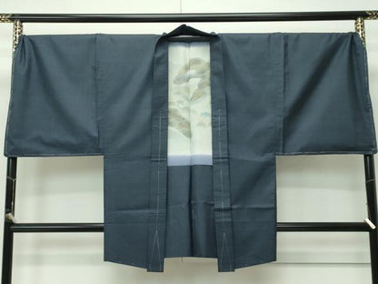 平和屋着物●極上　男性　本場大島紬　アンサンブル　キングサイズ　100亀甲　総詰め　逸品　未使用　CZAA4528s6