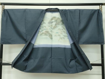 平和屋着物●極上　男性　本場大島紬　アンサンブル　キングサイズ　100亀甲　総詰め　逸品　未使用　CZAA4528s6