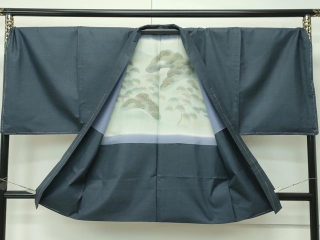 平和屋着物●極上　男性　本場大島紬　アンサンブル　キングサイズ　100亀甲　総詰め　逸品　未使用　CZAA4528s6