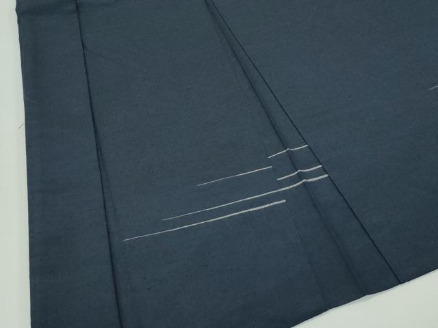 平和屋着物＃極上　男性　THE YARD　長羽織　キングサイズ　紬地　霞文　濃紺地　逸品　未使用　CZAA4535s6 平和屋着物＃極上 男性 THE YARD 長羽織 キングサイズ 紬地 霞文 濃紺