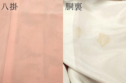 平和屋着物●極上　アンティーク　大正ロマン　訪問着　菊　金糸　そひ色地　逸品　CZAA4555s6