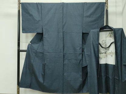 平和屋着物●極上　男性　本場大島紬　100亀甲　総詰め　逸品　未使用　CZAA4556s6