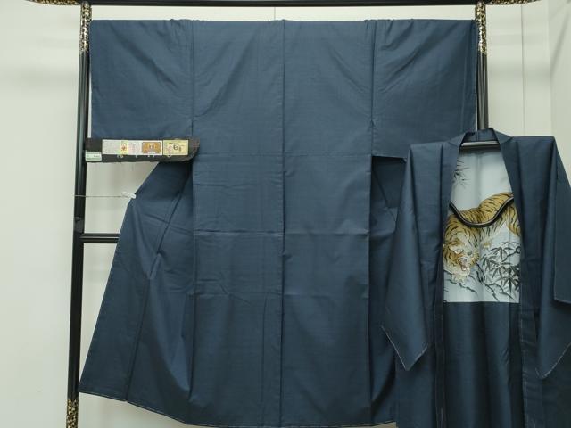 平和屋着物●極上　男性　本場大島紬　アンサンブル　100亀甲　総詰め　百目　泉のり子作　証紙付き　逸品　未使用　CZAA4557s6