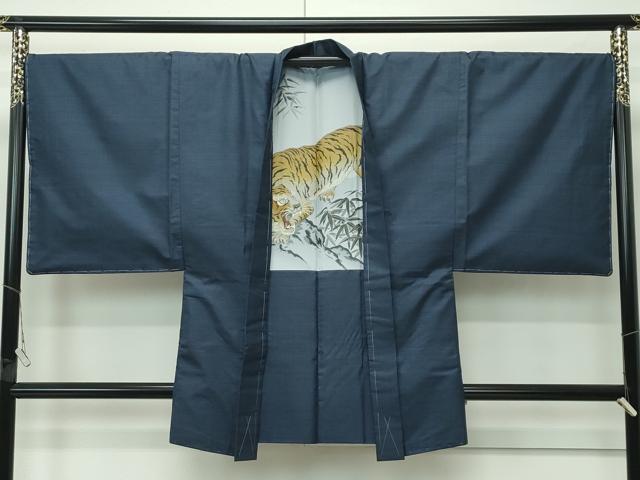 平和屋着物●極上　男性　本場大島紬　アンサンブル　100亀甲　総詰め　百目　泉のり子作　証紙付き　逸品　未使用　CZAA4557s6