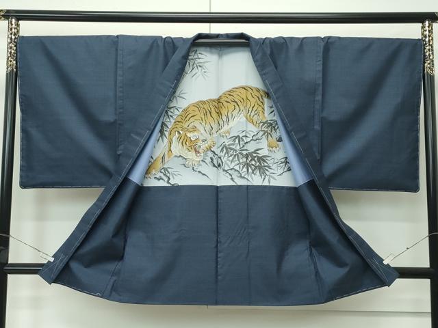 平和屋着物●極上　男性　本場大島紬　アンサンブル　100亀甲　総詰め　百目　泉のり子作　証紙付き　逸品　未使用　CZAA4557s6