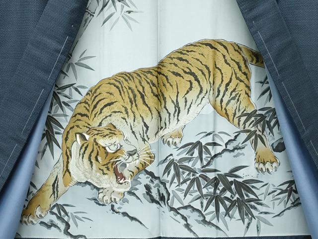 平和屋着物●極上　男性　本場大島紬　アンサンブル　100亀甲　総詰め　百目　泉のり子作　証紙付き　逸品　未使用　CZAA4557s6