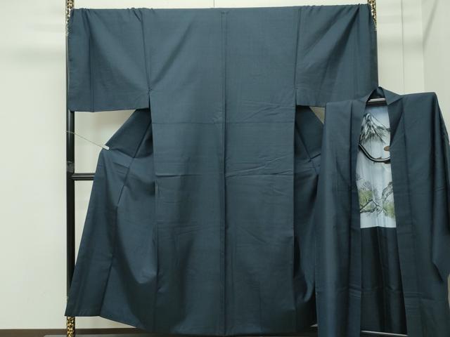 平和屋着物●極上　男性　本場大島紬　アンサンブル　キングサイズ　100亀甲　総詰め　さが美扱い　逸品　CZAA4560s6