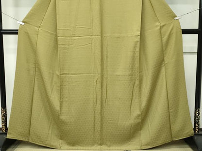 平和屋着物●極上　色無地　梅幸茶色　八掛：シルクロード　逸品　CZAA4561s6