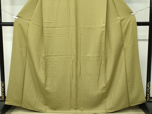 平和屋着物●極上　色無地　梅幸茶色　八掛：シルクロード　逸品　CZAA4561s6