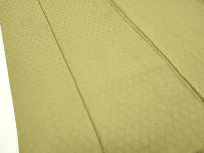 平和屋着物●極上　色無地　梅幸茶色　八掛：シルクロード　逸品　CZAA4561s6