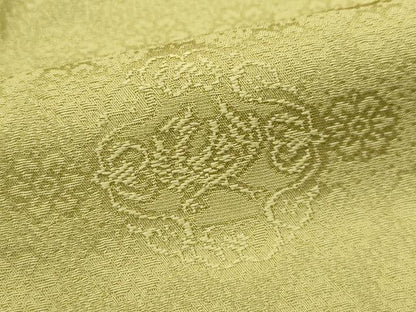 平和屋着物●極上　色無地　梅幸茶色　八掛：シルクロード　逸品　CZAA4561s6