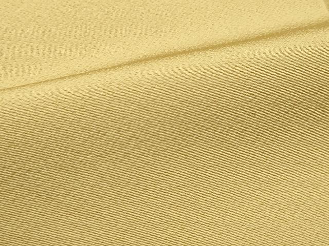 平和屋着物●極上　色無地　黄橡色　逸品　CZAA4562s6