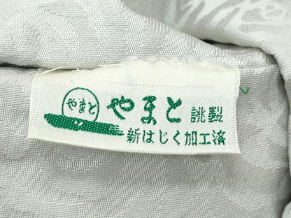 平和屋本店●極上 九寸名古屋帯 唐織 薔薇 バラ やまと誂製 逸品 未使用 CZAA4922s6