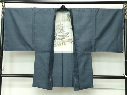 平和屋着物●極上　男性　本場大島紬　アンサンブル・長襦袢セット　100亀甲　総詰め　逸品　未使用　CZAA4581s6