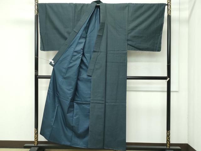平和屋着物●極上　男性　紬　アンサンブル・長襦袢セット　120亀甲　高島屋扱い　逸品　未使用　CZAA4584s6