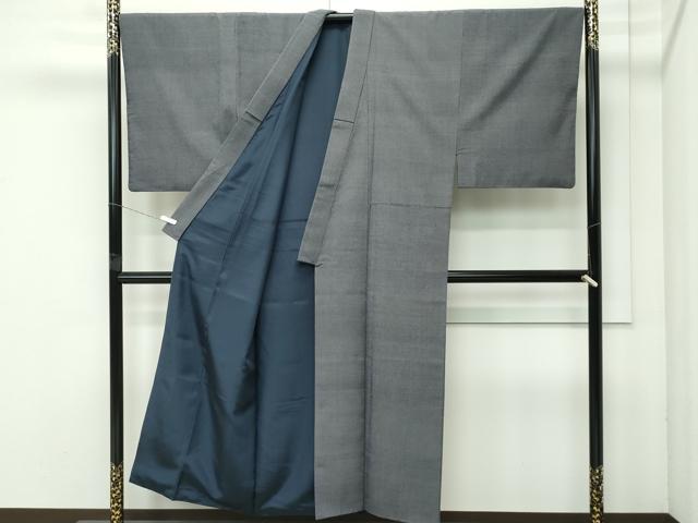 平和屋着物●極上　男性　本塩沢　アンサンブル　110亀甲　総詰め　酒井織物謹製　証紙付き　逸品　CZAA4587s6