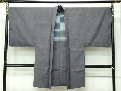 平和屋着物●極上　男性　本塩沢　アンサンブル　110亀甲　総詰め　酒井織物謹製　証紙付き　逸品　CZAA4587s6