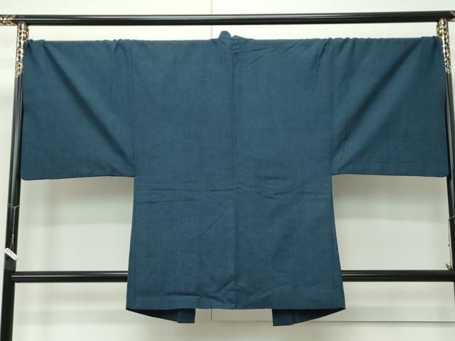 平和屋着物●極上　男性　紬　アンサンブル　色無地　百入茶色　逸品　CZAA4588s6