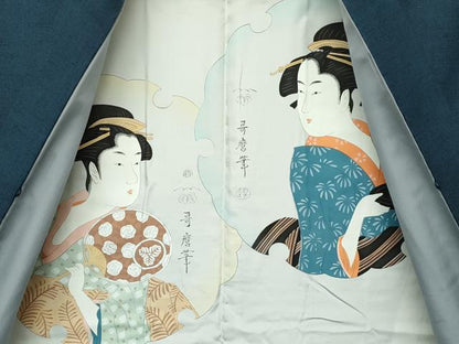 平和屋着物●極上　男性　紬　アンサンブル　色無地　百入茶色　逸品　CZAA4588s6