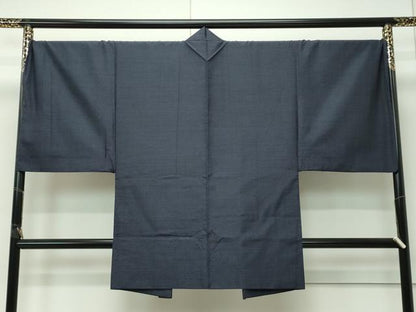 平和屋着物●極上　男性　結城紬　アンサンブル　キングサイズ　80亀甲　総詰め　証紙付き　逸品　CZAA4589s6
