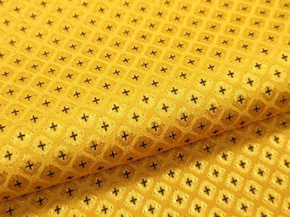 平和屋着物■極上　男性　色無地・紋付き羽織セット　柑子色　舞台衣装　洗える着物　逸品　CZAA4590s6