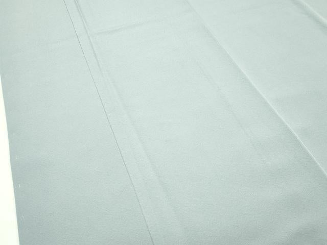 平和屋着物●極上　本草木染作家　瑞寶　色無地　青磁鼠色　逸品　未使用　CZAA4599s6